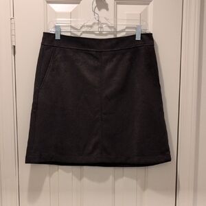 LOFT Micro Suede Mini Skirt NWT!